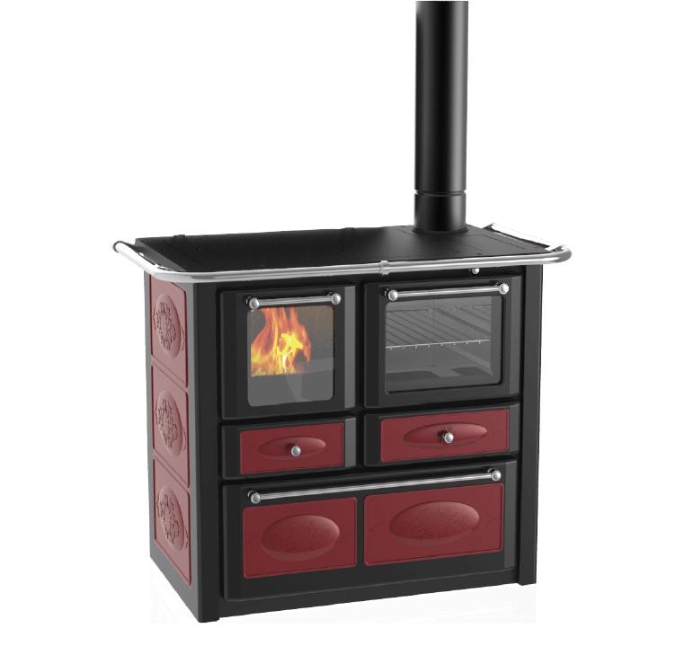 Cuisinière à bois - LINCAR Gaia 149 VL 6.3 kW
