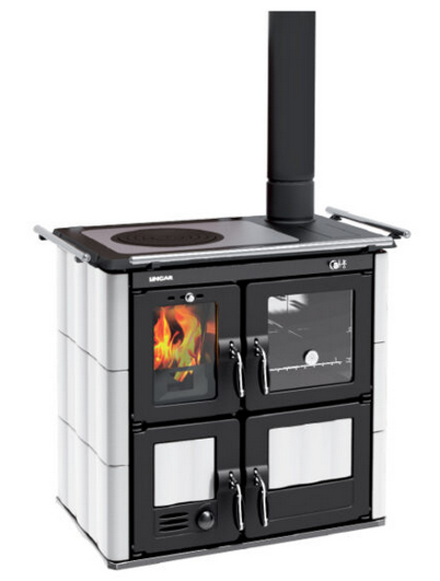 Cuisinière à bois en céramique - LINCAR Bea 7.5 kW