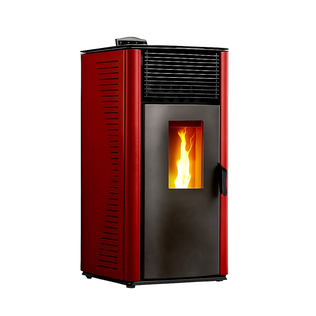Stufa a pellet étanche Anita 12 kW Bordeaux Sannover