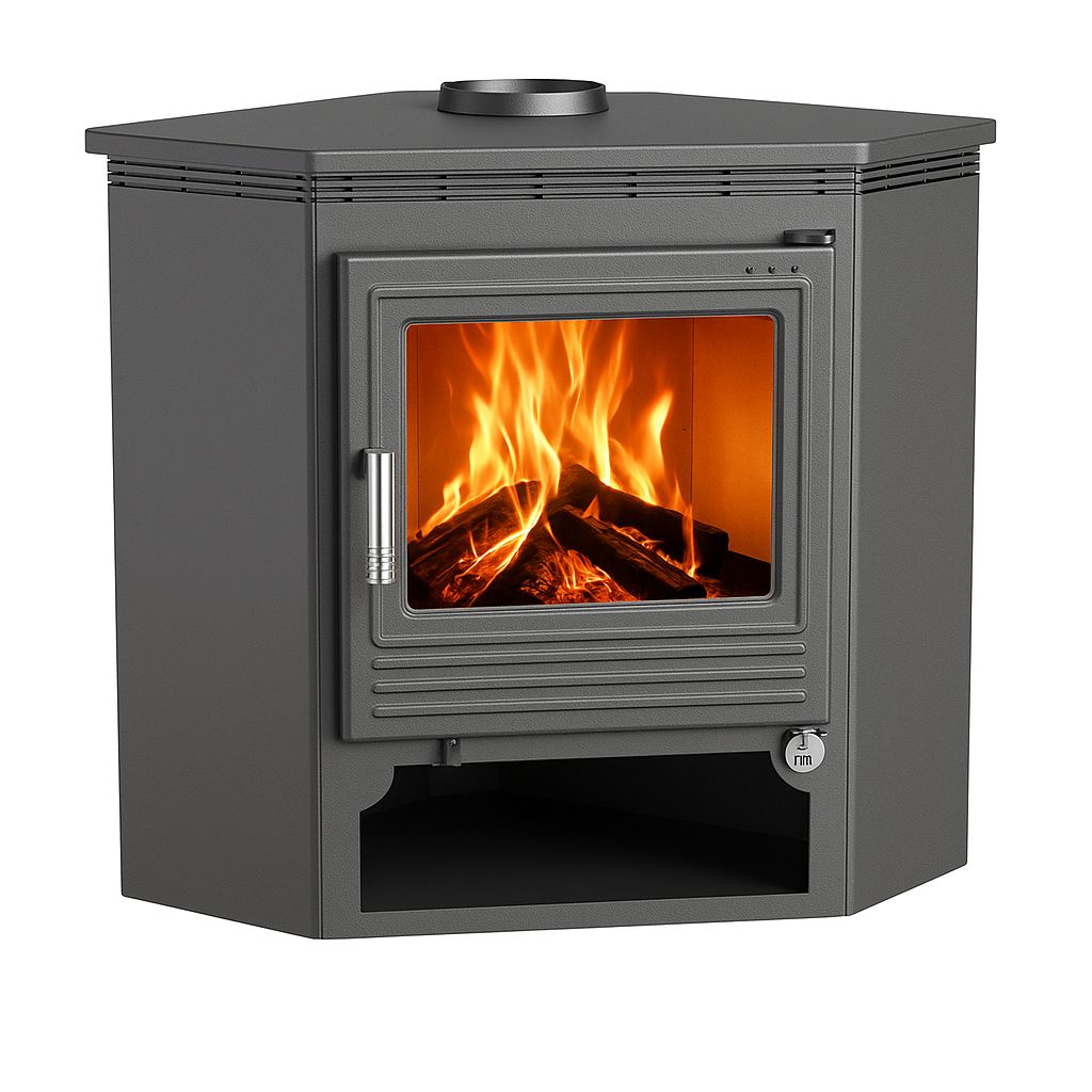 Stufa a legna d'angle - FIREMATIC Dallas 11.3 kW