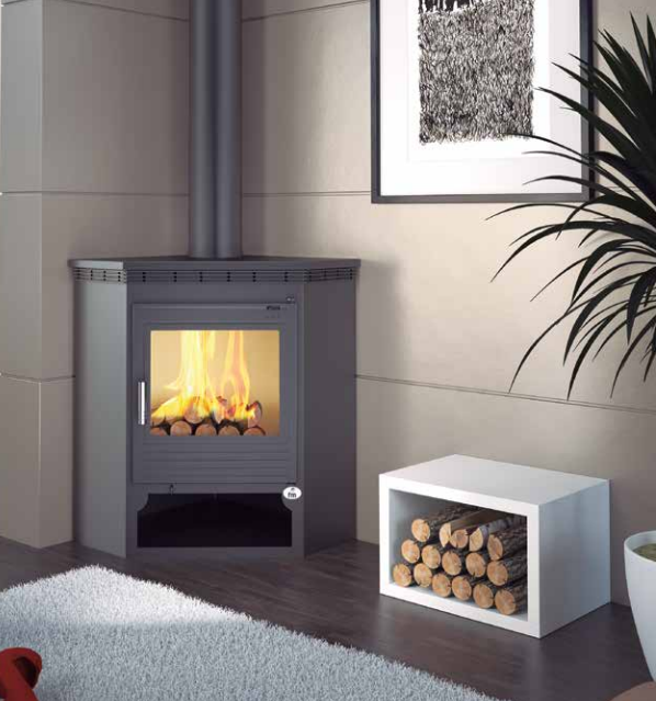 Stufa a legna d'angle - FIREMATIC Dallas 11.3 kW