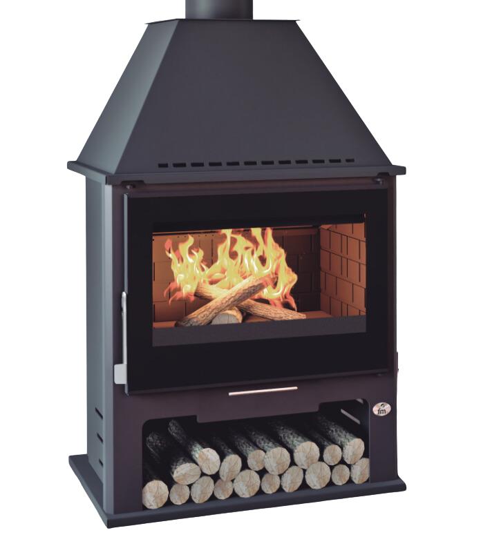 Stufa a legna ventilé - FIREMATIC Boston Luxe 12.6 kW