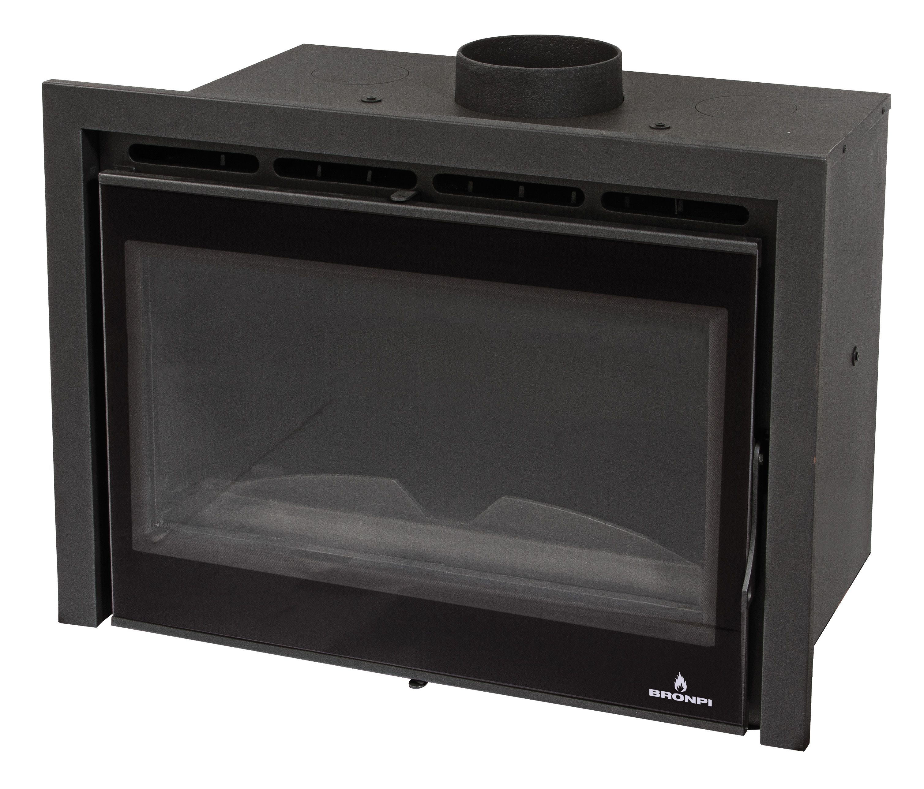 Inserto à bois ventilé canalisable - BRONPI Madrid Vision 16.5 kW