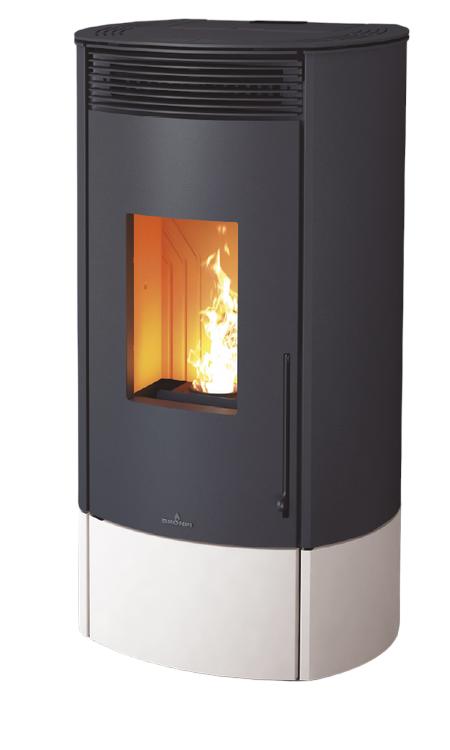 Stufa a pellet option canalisable - BRONPI Mila 10.3 kW