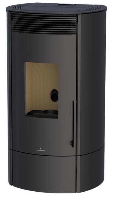 Stufa a pellet option canalisable - BRONPI Mila 10.3 kW