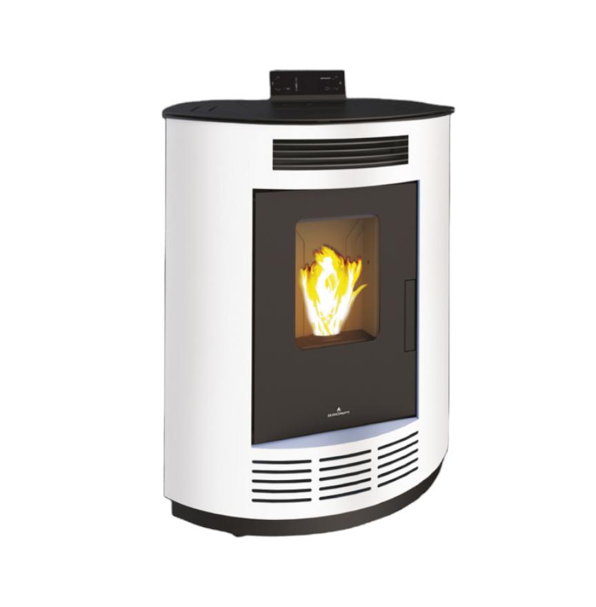 Stufa a pellet d'angle - BRONPI Nina 9 kW