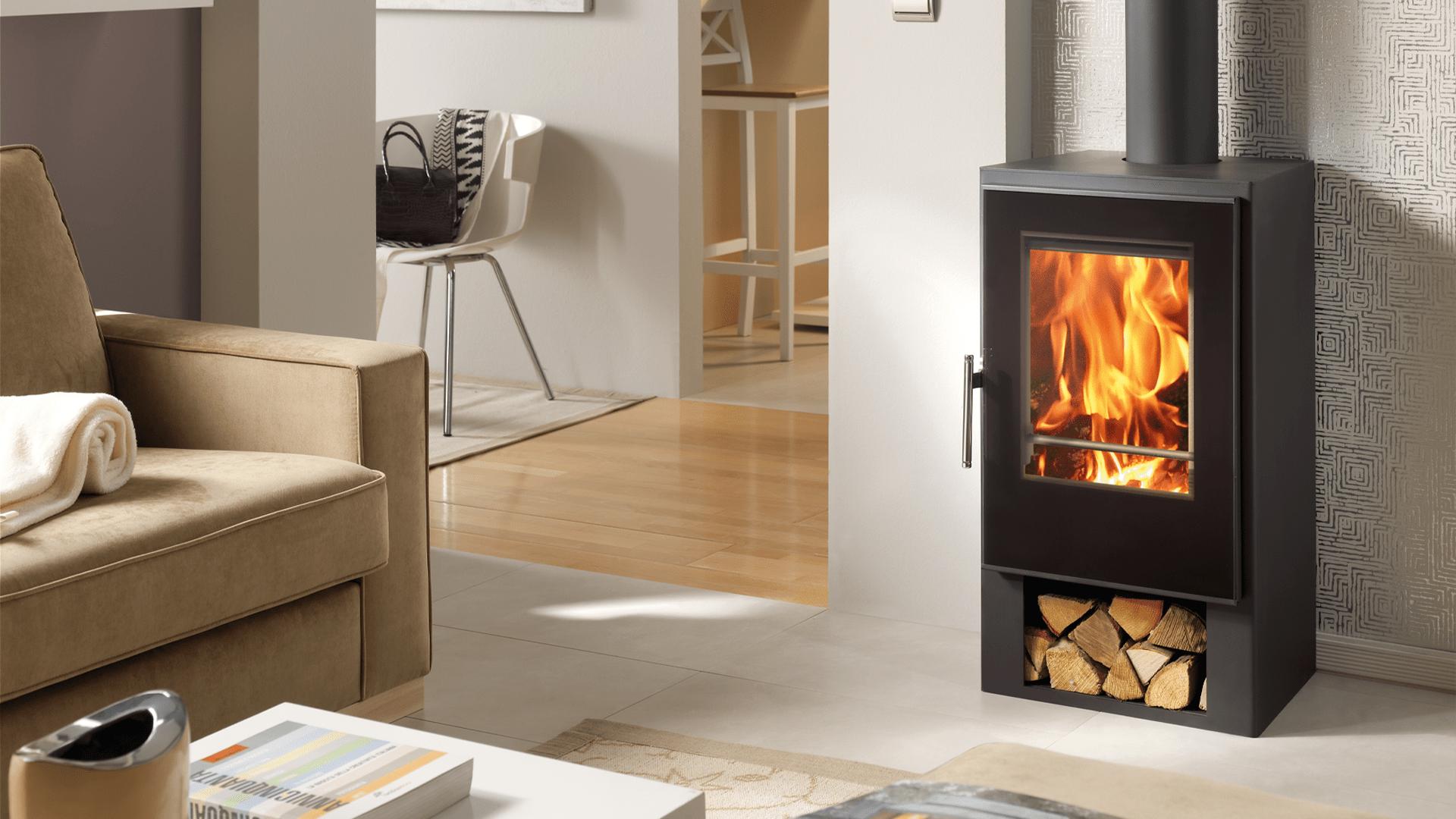 Stufa a legna raccordable - PANADERO Andes 7.5 kW