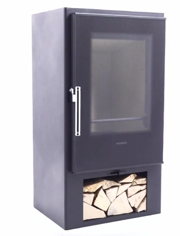 Stufa a legna raccordable - PANADERO Andes 7.5 kW