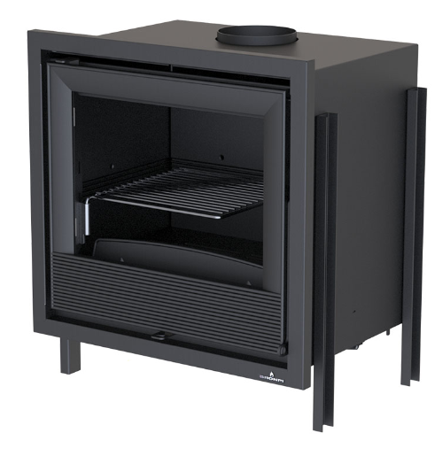 Inserto à bois ventilé canalisable - BRONPI Paris 55 9.5 kW
