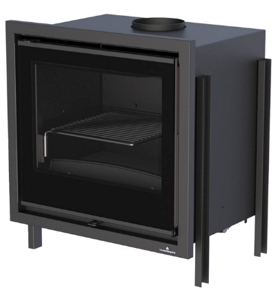 Inserto à bois ventilé canalisable - BRONPI Paris 55 9.5 kW