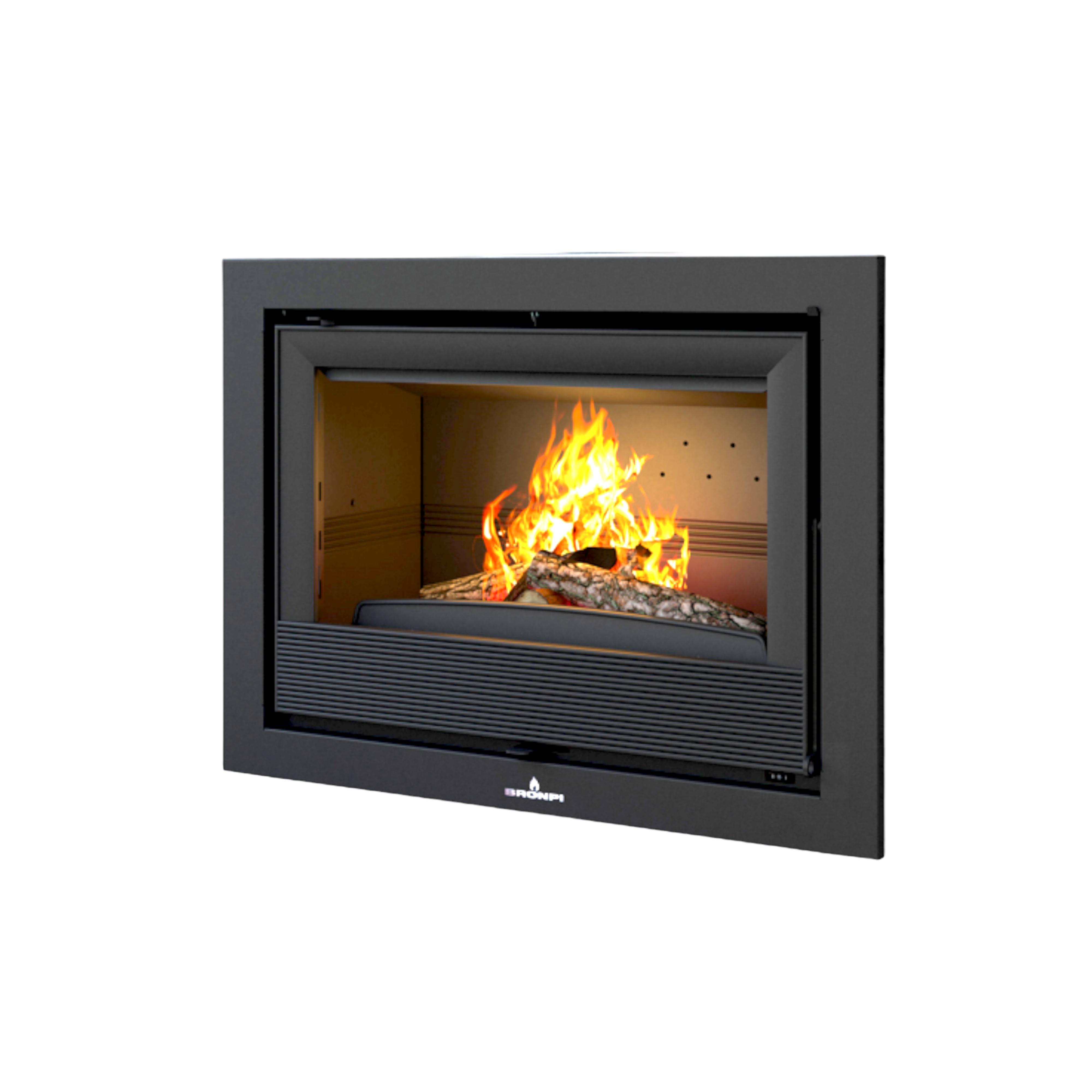 Inserto à bois ventilé canalisable - BRONPI Paris 55 9.5 kW