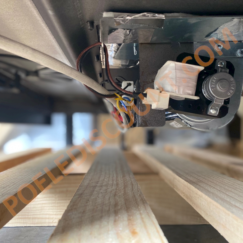 Inserto à bois ventilé canalisable - BRONPI Paris 90 Vision 14 kW