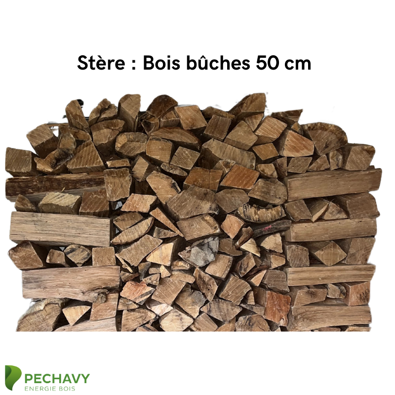 STERE - Bois bûches 50 cm