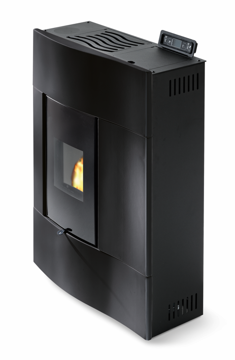 Stufa à granules extra plat céramique - ORIGINE PHEBO Chimera 8.6 kW