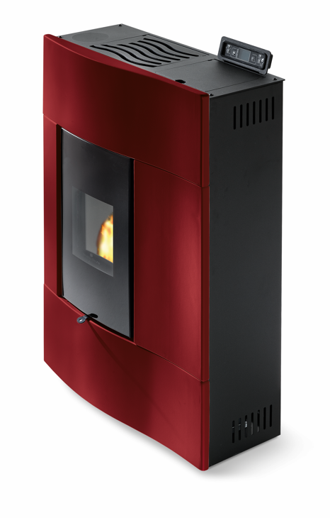 Stufa à granules extra plat céramique - ORIGINE PHEBO Chimera 8.6 kW