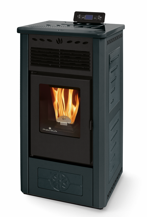 Stufa à granules en céramique - ORIGINE PHEBO Febe 5S-8 7.5 kW