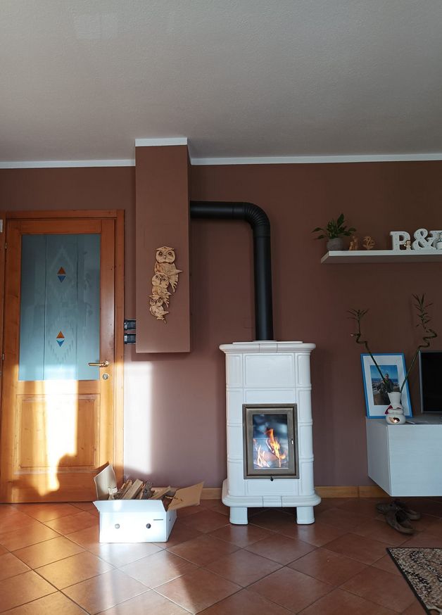 Stufa a legna céramique - ORIGINE PHEBO Vesta 10.7 kW