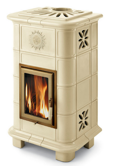 Stufa a legna céramique - ORIGINE PHEBO Vesta Sole 10.7 kW