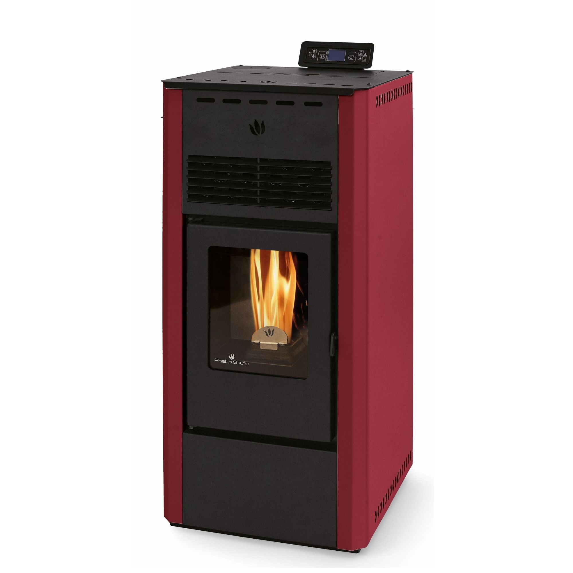 Stufa a pellet ventilé - ORIGINE PHEBO Afrodite 5S-XL 7.5 kW