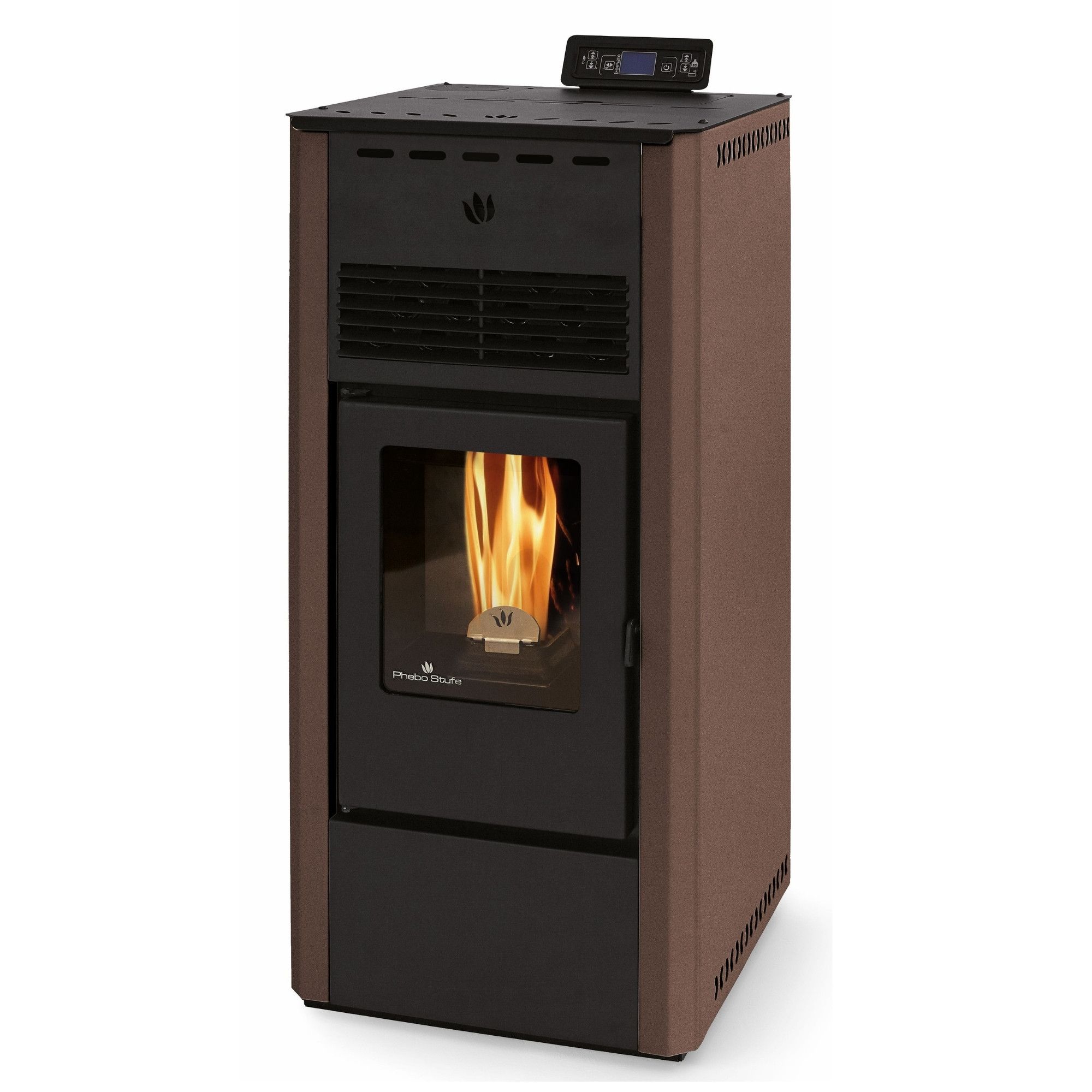 Stufa a pellet ventilé - ORIGINE PHEBO Afrodite 5S-XL 7.5 kW