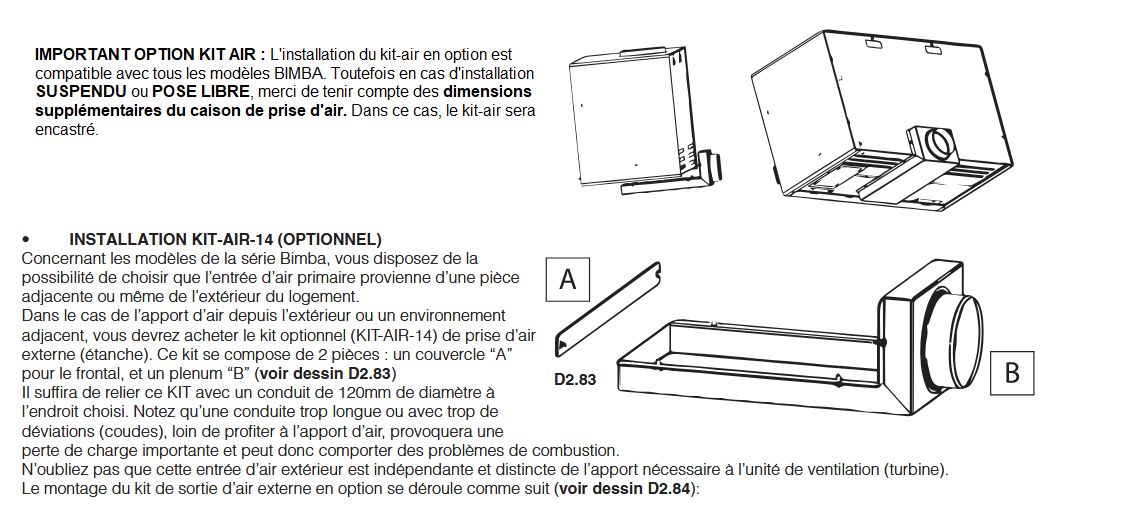 Stufa a legna ventilé avec range-bûches - BRONPI Bimba 90 15 kW