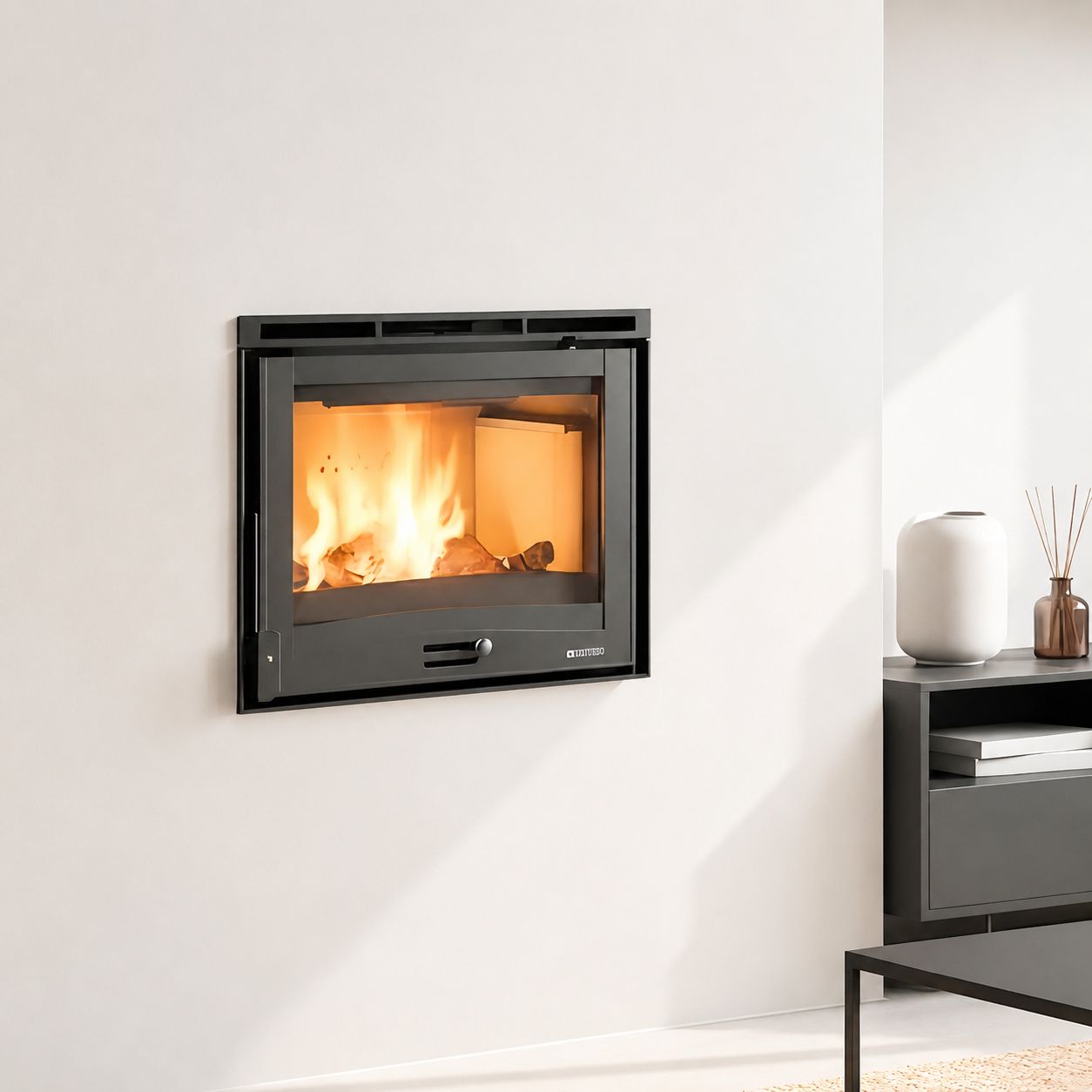 Inserto à bois ventilé - LA NORDICA Inserto 60.16 6.5 kW