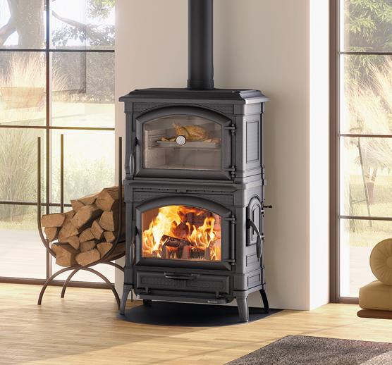 Stufa a legna avec four - LA NORDICA Isotta Forno.16 9.7 kW