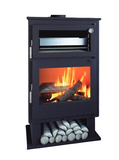 Stufa a legna avec four - FIREMATIC Nebraska 9.5 kW