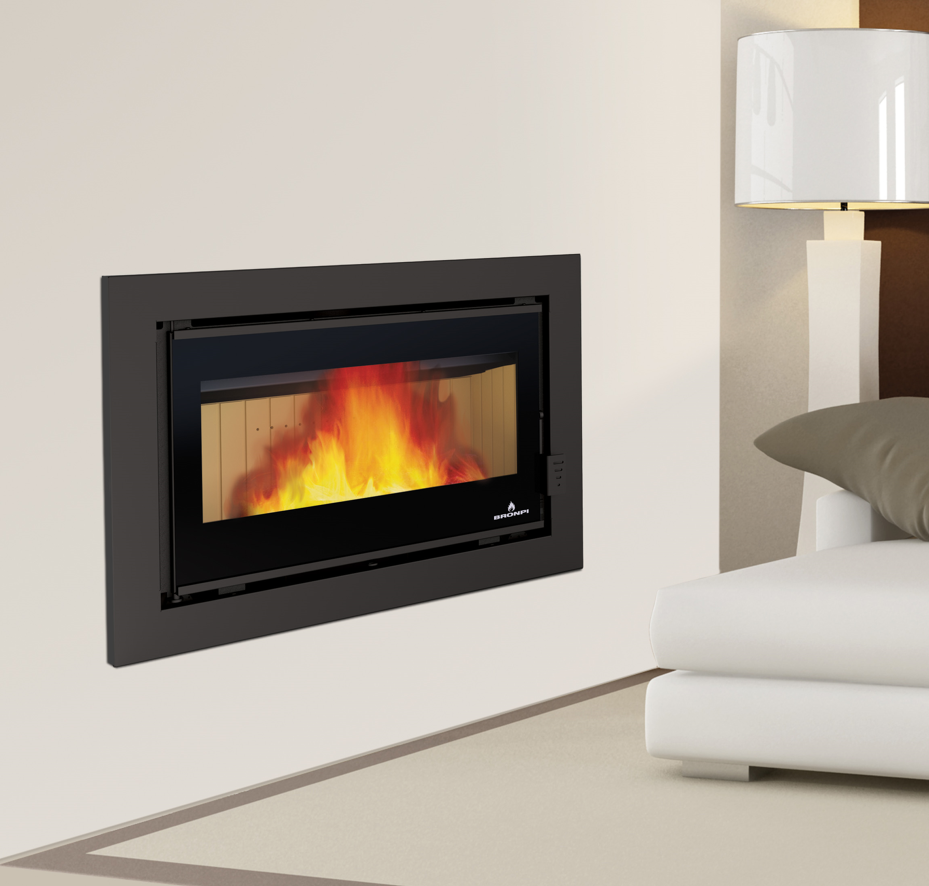 Inserto à bois ventilé canalisable - BRONPI Florida - PV 14 kW
