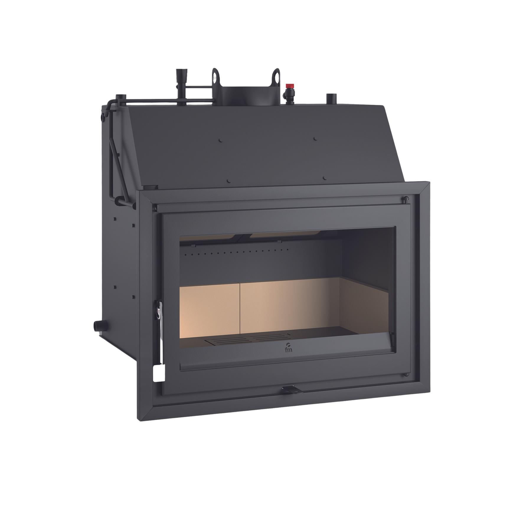 Inserto à bois chauffage central - FIREMATIC HIDRO-80 19 kW