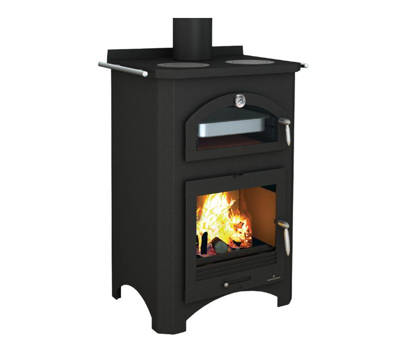 Cuisinière à bois avec four - BRONPI Monza 14 kW