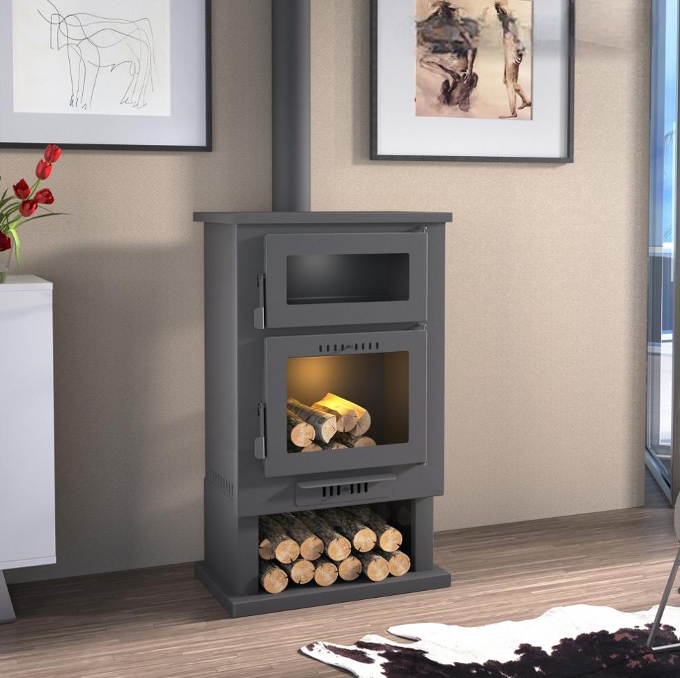 Stufa a legna avec four - FIREMATIC Nevada 11.2 kW