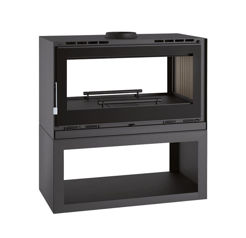 Stufa a legna 2 vitres - FIREMATIC Ottawa - S 12.6 kW