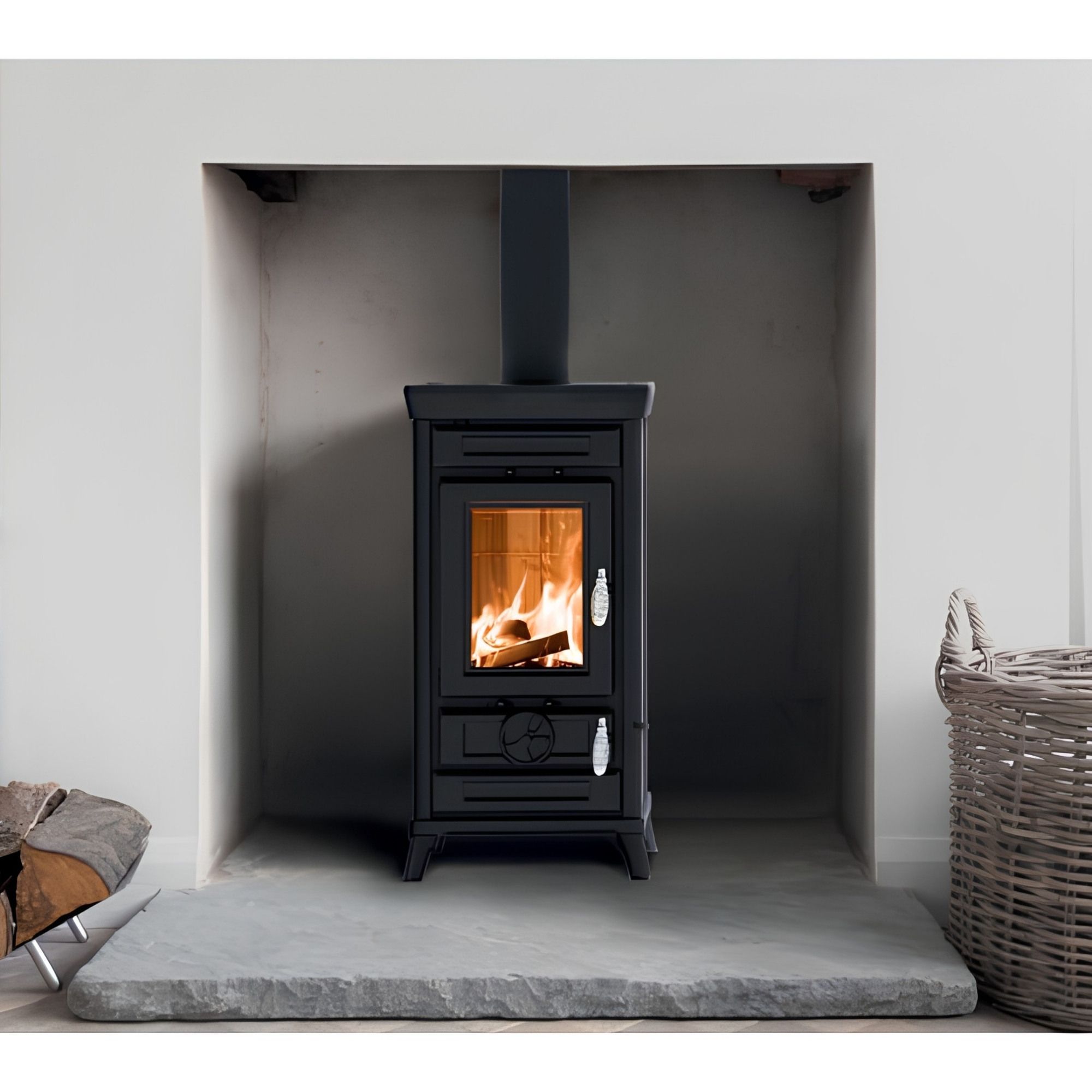 Stufa a legna en fonte - THERMOROSSI Sofia Evo Easy 7.4 kW
