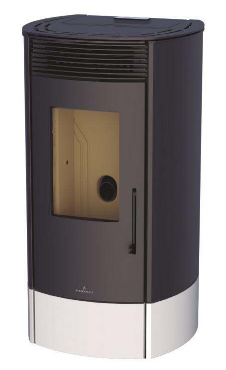 Stufa a pellet canalisable - BRONPI Trebol 8 kW
