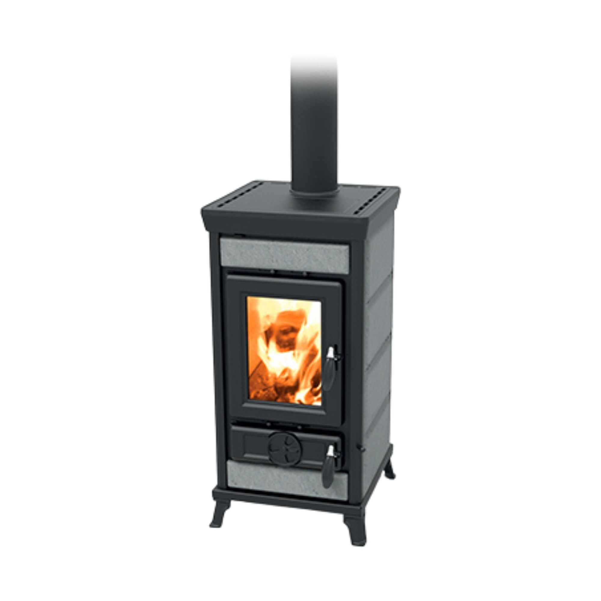 Stufa a legna en pierre - THERMOROSSI Sofia Evo 6 Stone 7.5 kW