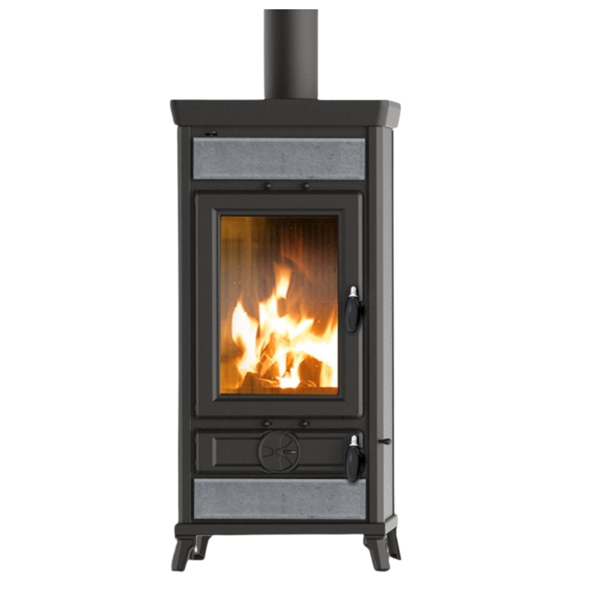 Stufa a legna en pierre - THERMOROSSI Vittoria Evo6 Stone 12.7 kW